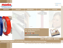 Tablet Screenshot of monta.de