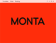 Tablet Screenshot of monta.org